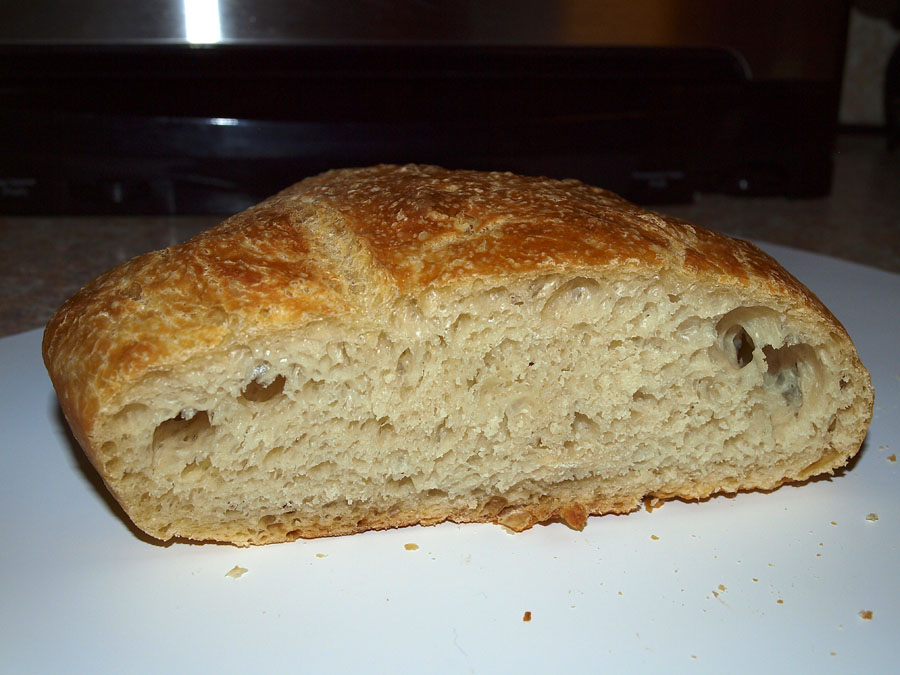 Pellet Smoker Cooking No Knead Bread Easy Method