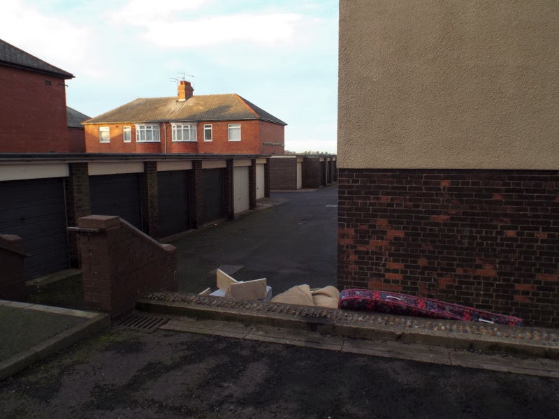 Photographs Of Newcastle Cowgate Roundabout and Shops