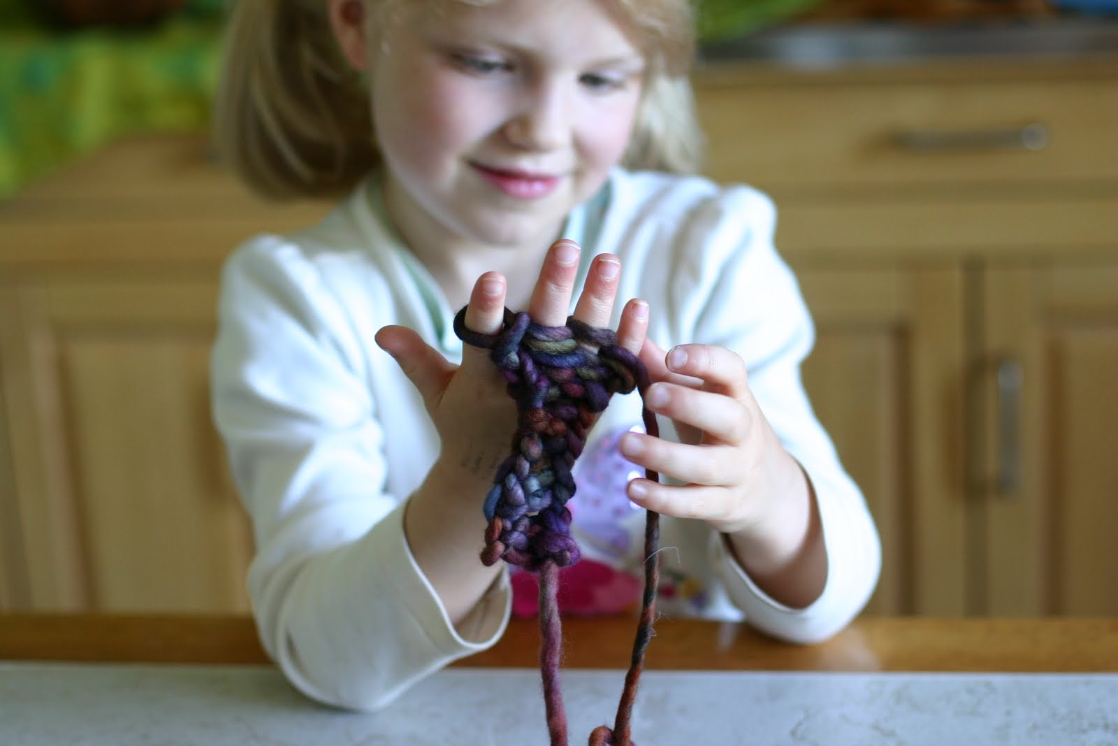 Frontier Dreams Four Finger Knitted Headband A Tutorial *by* K