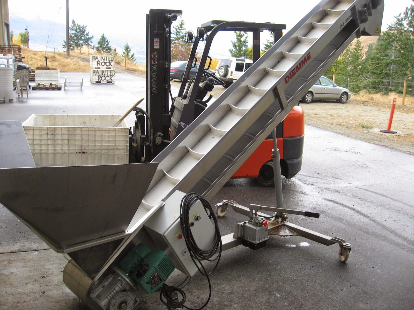 Scratchings from a Cellar Rat Processing Red Grapes More Options