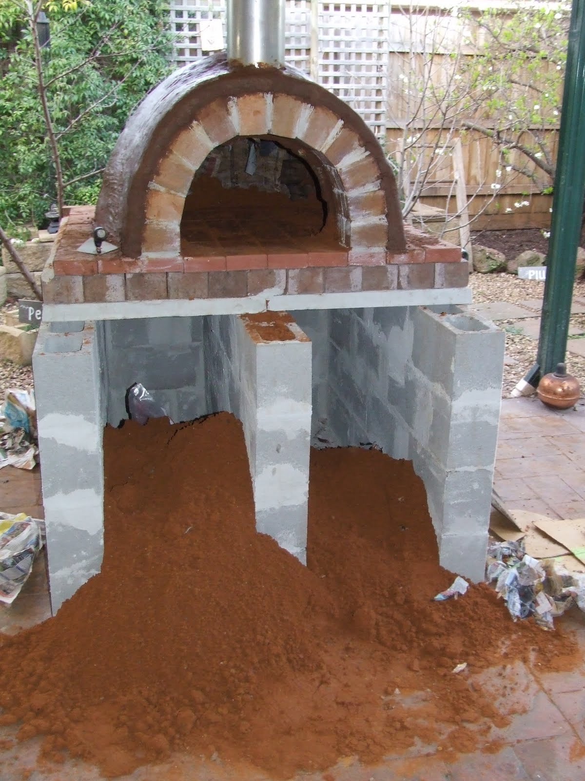 Clay Oven First Layer The Greening of Gavin