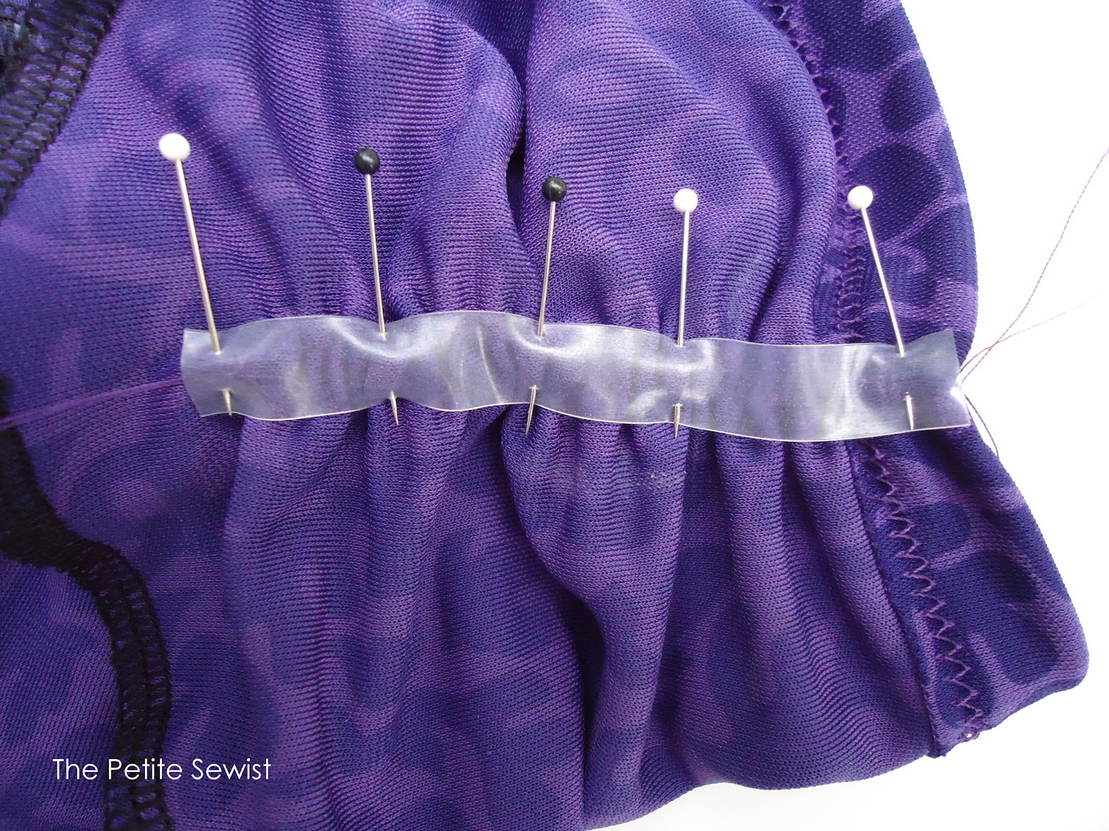 The Petite Sewist How to Make Ruched Sleeves