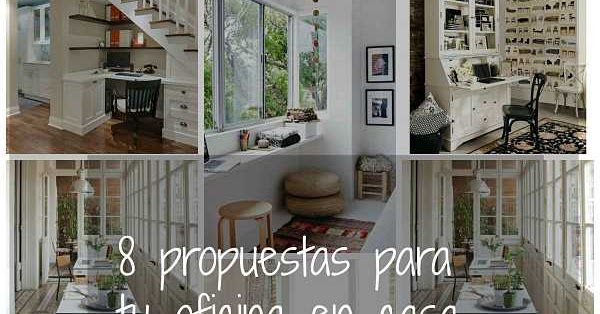 8 PROPUESTAS PARA UNA OFICINA EN CASA (CASI) EN CUALQUIER SITIO