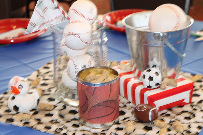 NatalieKMudd Sports Themed Baby Shower