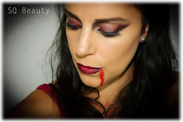 Maquillaje Halloween Vampiresa Sexy Silvia Quiros vampire