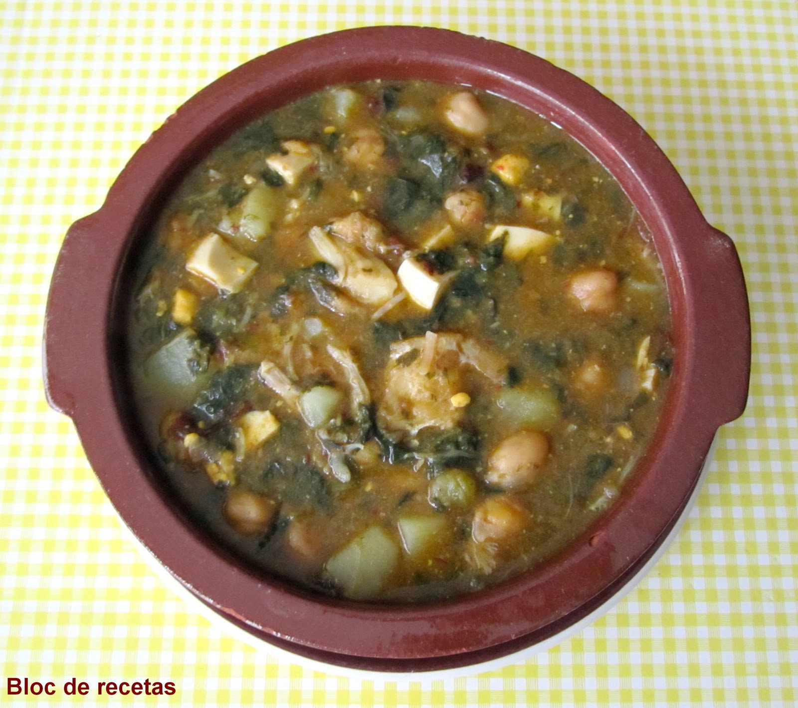 Sintético 102+ Foto Directo Al Paladar Potaje De Garbanzos Con Bacalao
