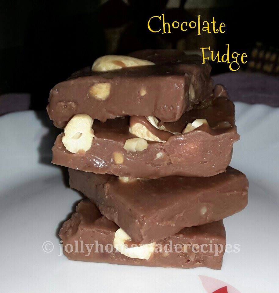 Chocolate Fudge Recipe, How to make Quick Chocolate Fudge Recipe
