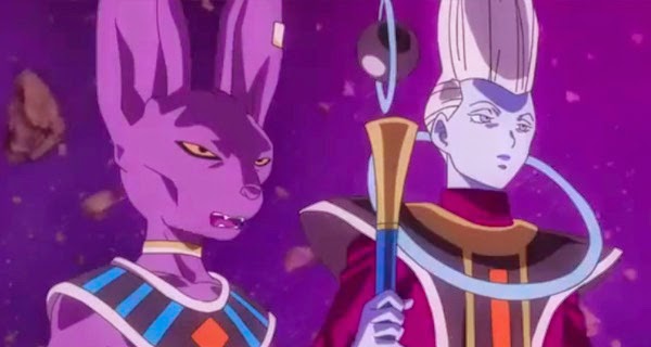 Bill y Whis en Dragon Ball Z - Fukkatsu no F