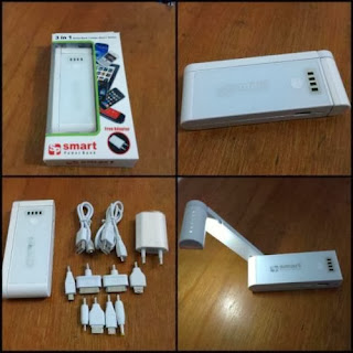 Power Bank Charger Smart 3 in 1 5600 mAh