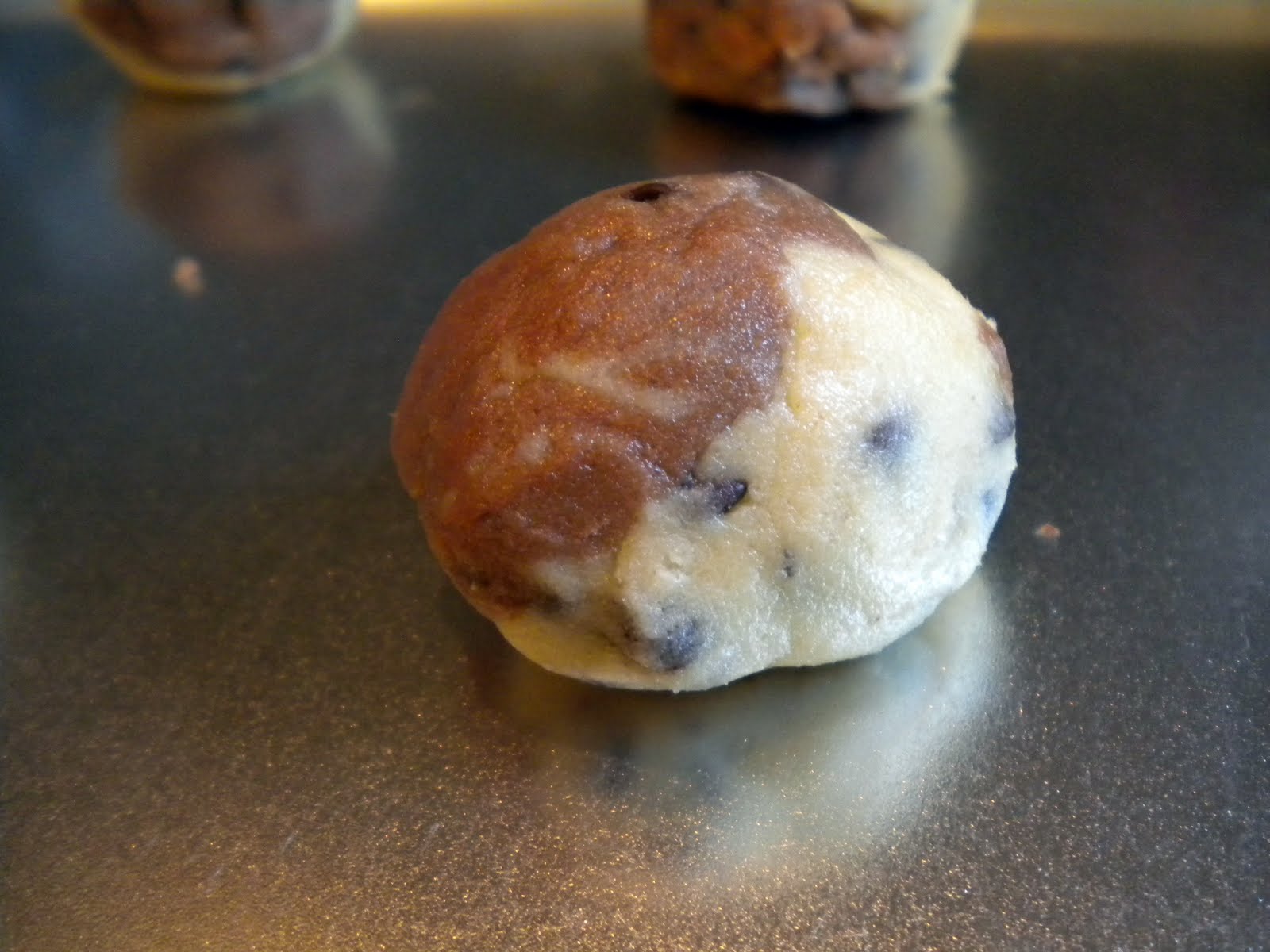 Hazel and Honeysuckle Guest Post! Chocolate Chip Half & Half Cookies by Brycie from Reenie Jae