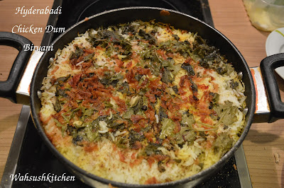 Hyderabadi Chicken Dum Biryani