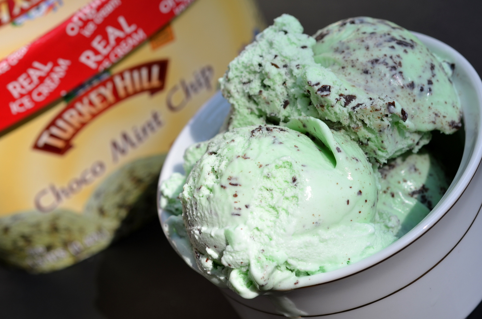 food and ice cream recipes REVIEW Turkey Hill Choco Mint Chip