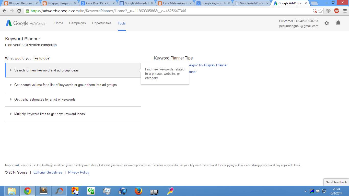 Cara Riset Keyword Kata Kunci gambar 2 Cara Riset Keyword Kata Kunci gambar 2