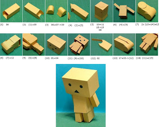  Danbo on All In One  Experience  How To Make Danbo Papercraft