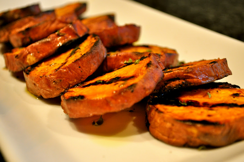 One Classy Dish Grilled Sweet Potatoes