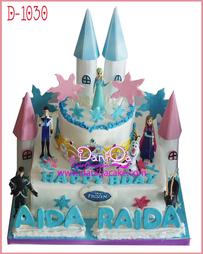 DaniQa Cake and Snack: Kue Ulang Tahun Disney Frozen