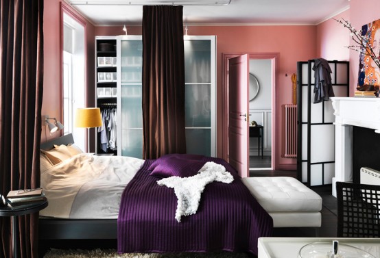 IKEA Modern Bedroom Design Ideas 2012