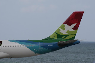 Air Seychelles second Airbus A330 arrives in Mahe
