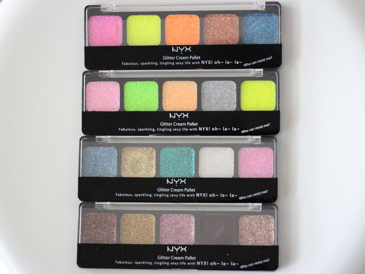 MakeupMarlin NYX Glitter Cream Pallet