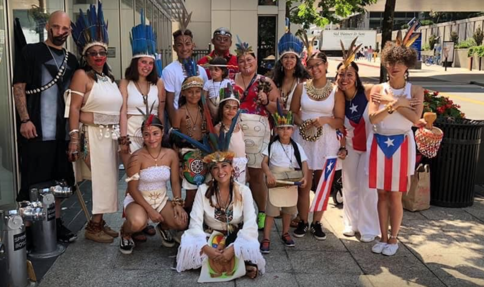 The Voice of the Taino People Online: Taíno delegation at Boston Puerto Rican Parade