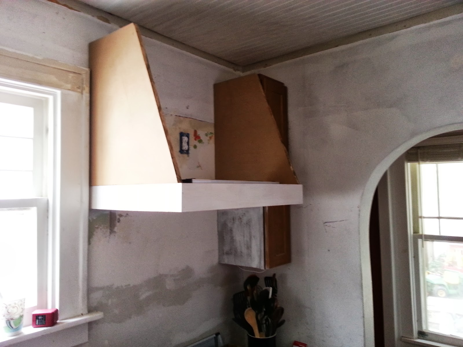 diy range hood cover