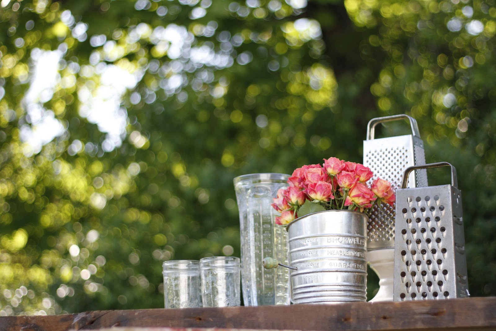 Hayseed Homemakin' Kitchen Utensil Centerpiece