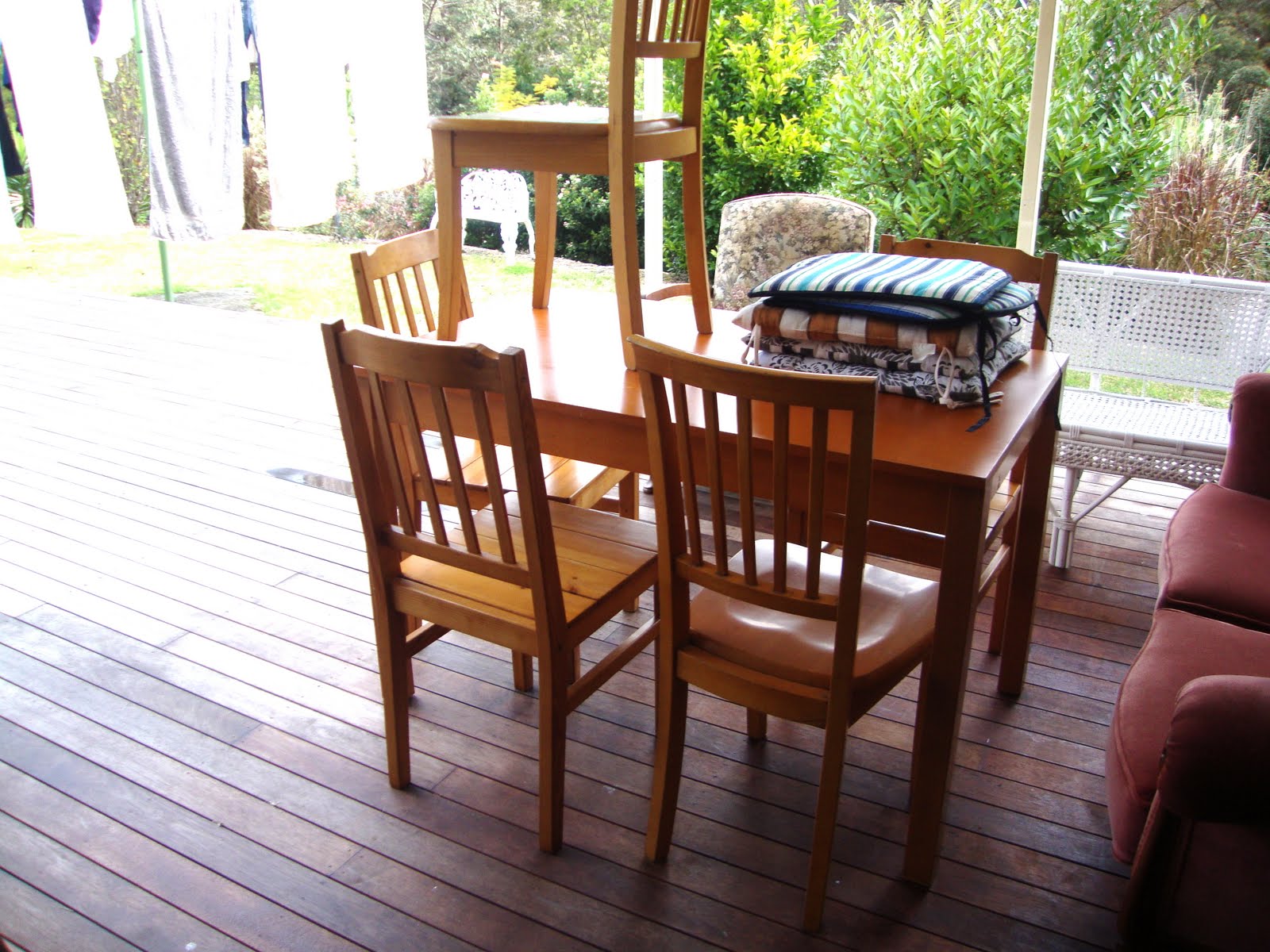 Farmhouse Dining Table with Grey Chairs Paint Me White
