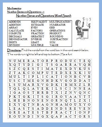 Worksheets Fun Middle School Worksheets fun math puzzle worksheets for middle school joomlti