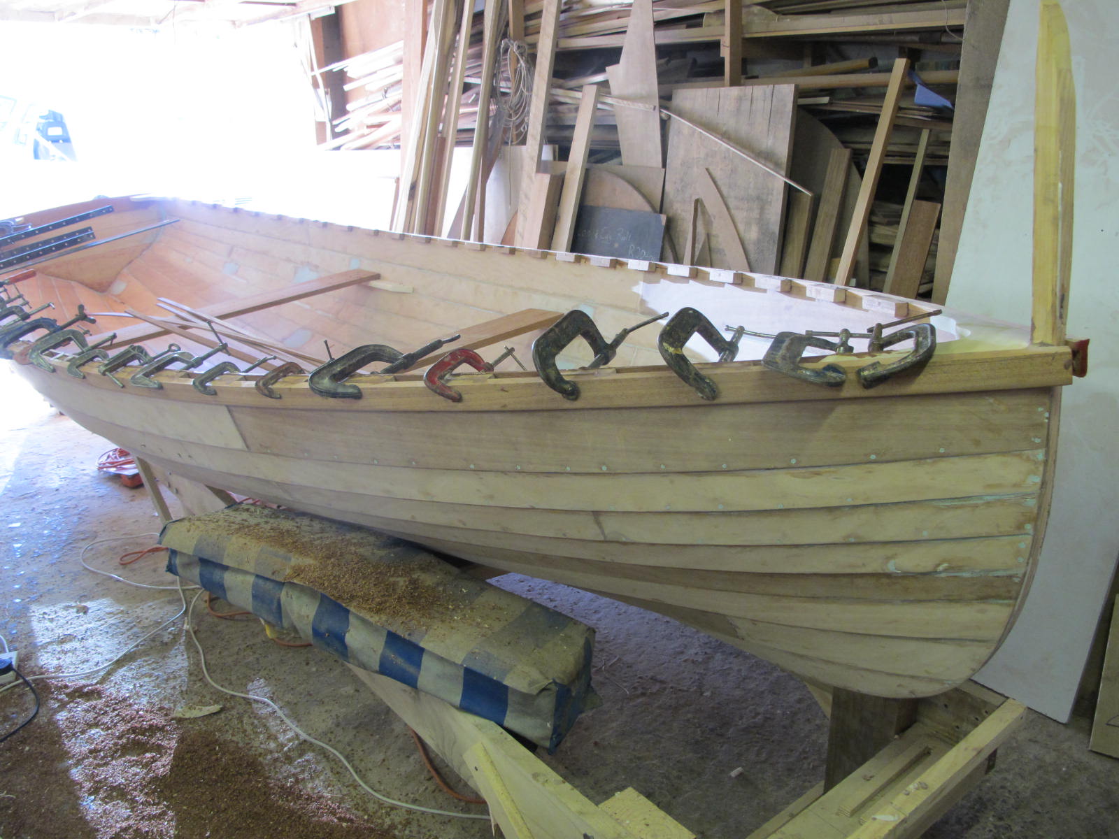 CKD Boats Roy Mc Bride Clinker built Tammie Norrie rowing boat