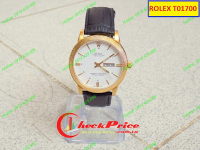 đồng hồ dây da rolex