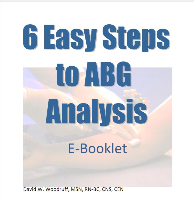 6
Easy Steps
to ABG Analysis
