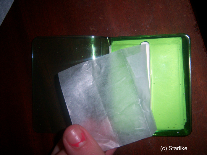 Starlike [DIY] Blotting Paper