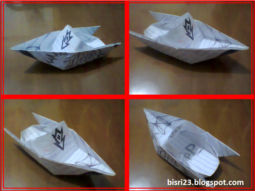 Cara Membuat Kapal Laut Dari Kertas Origami | infotiket.com