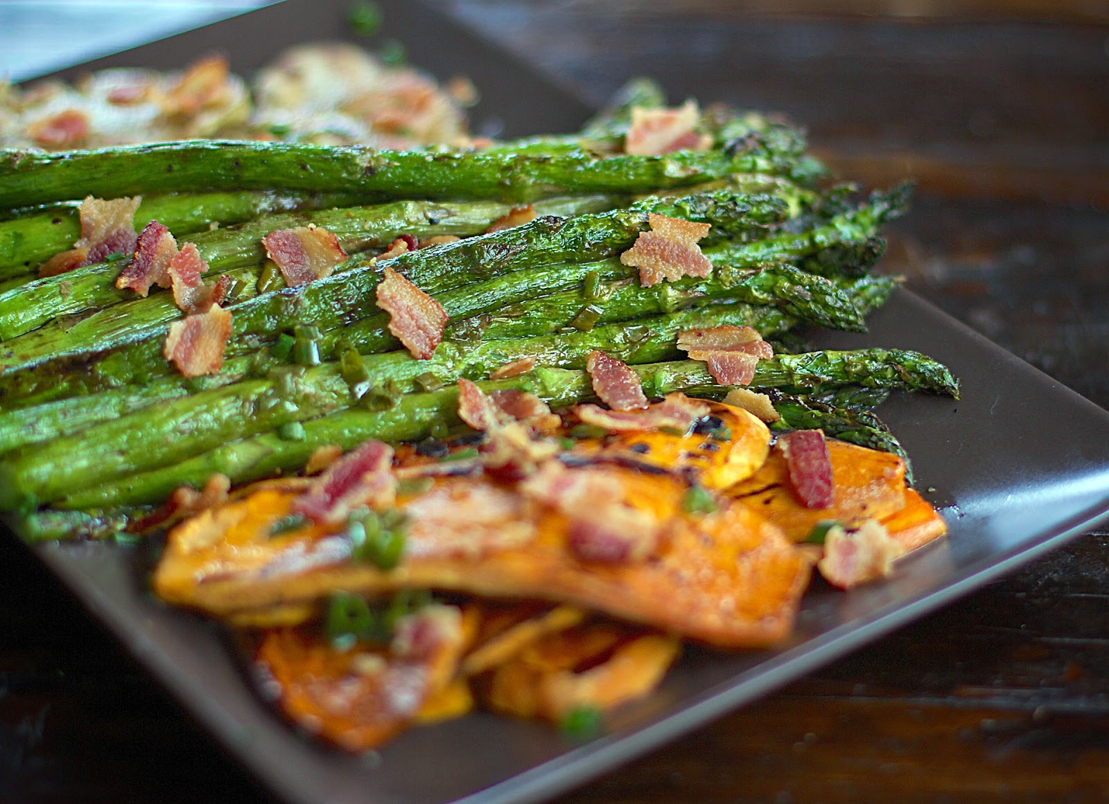 Grilled Asparagus + Potatoes with Bacon » Local Food Rocks