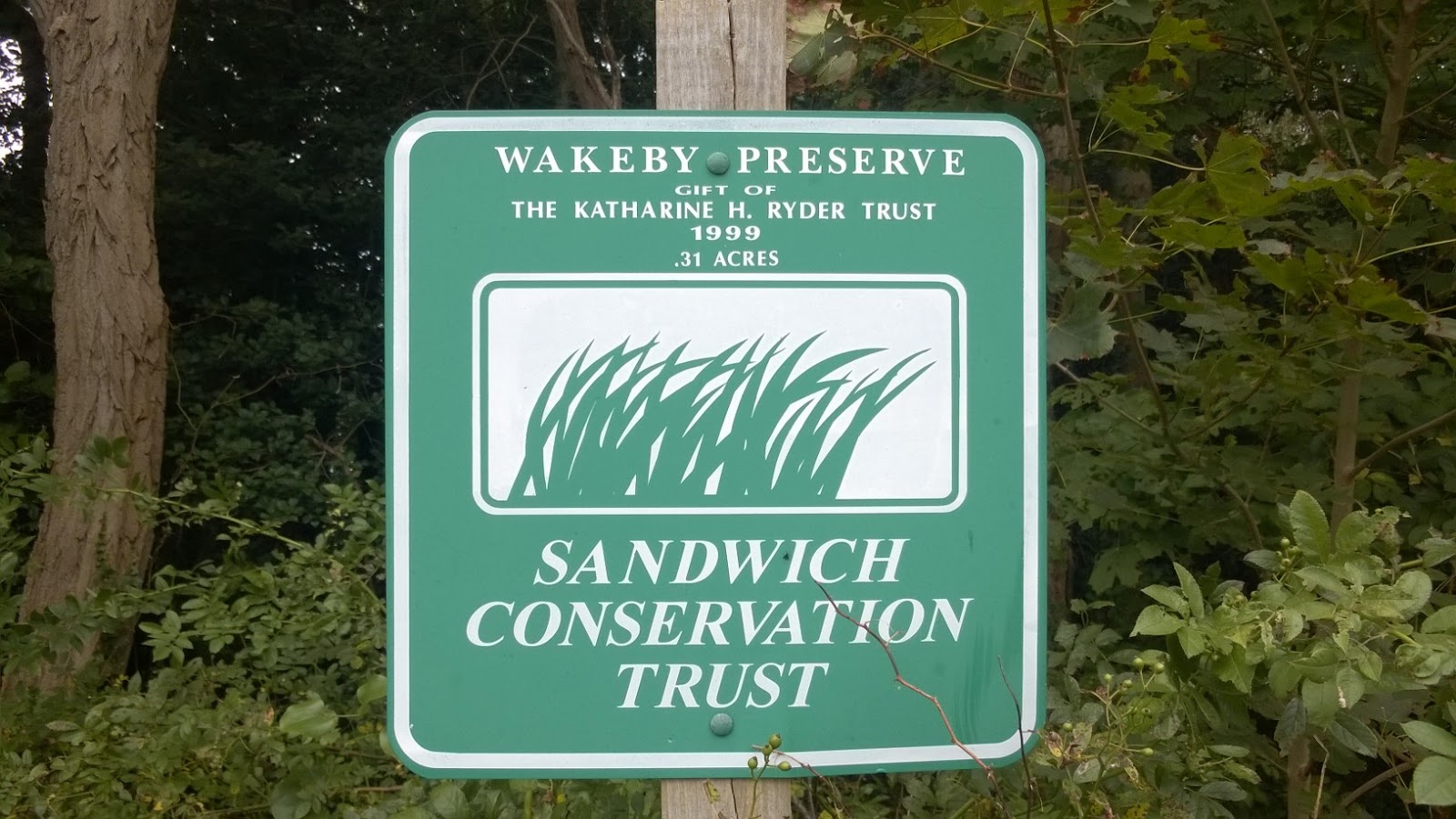 Sandwich Conservation Trust SCT Gifts Property to the Native Land