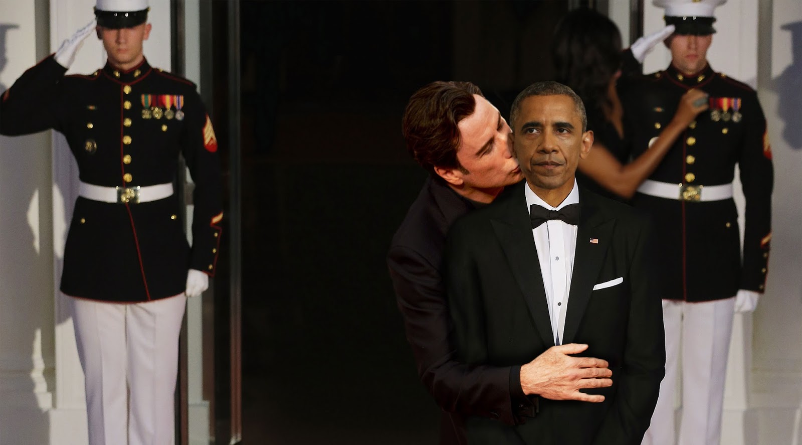 Obama Sedang Bersama Istri Habis Dikerjain Tukang Photoshop
