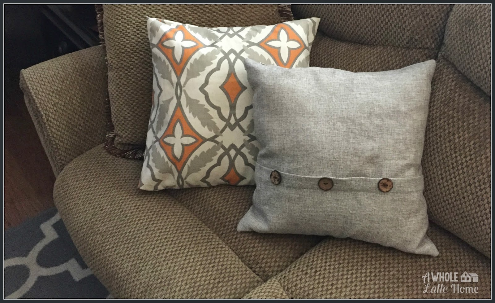 A Whole Latte Home Making Pillows The Easy Way