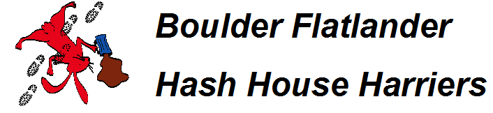 Colorado Hashing: Boulder Flatlander Hash House Harriers