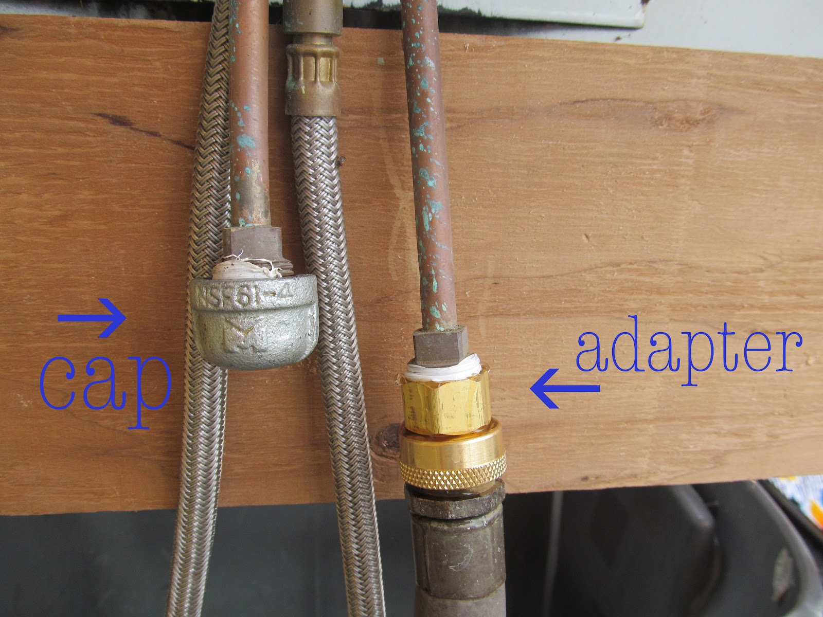 Dorrel and Stephanie Creating an Outdoor Sink