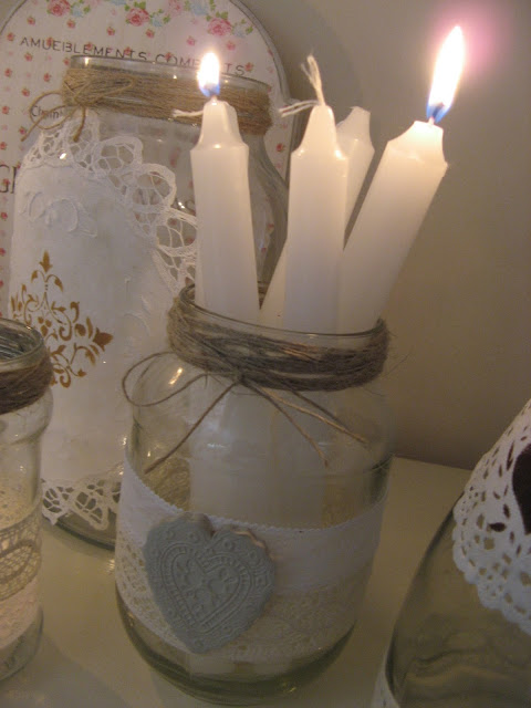 en la botella de vino una blonda pequea estarcida con uno de estos corazones - Botes De Cristal Decorados en la botella de vino una blonda pequea estarcida con uno de estos corazones - Botes De Cristal Decorados
