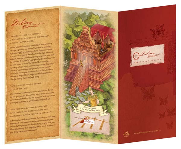 Restaurant Brochure Design