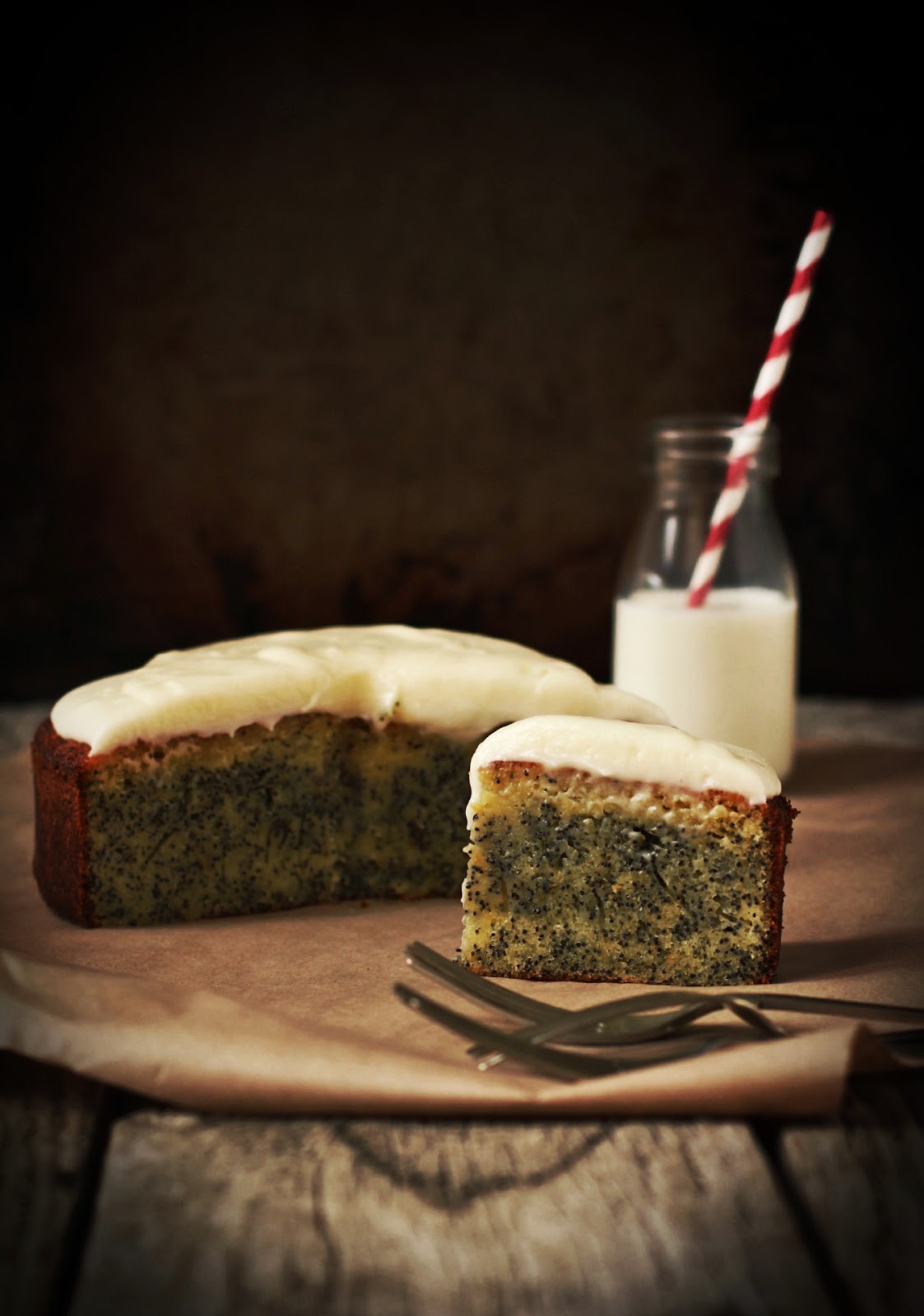 Milk and Honey Orange and Poppy Seed Cake
