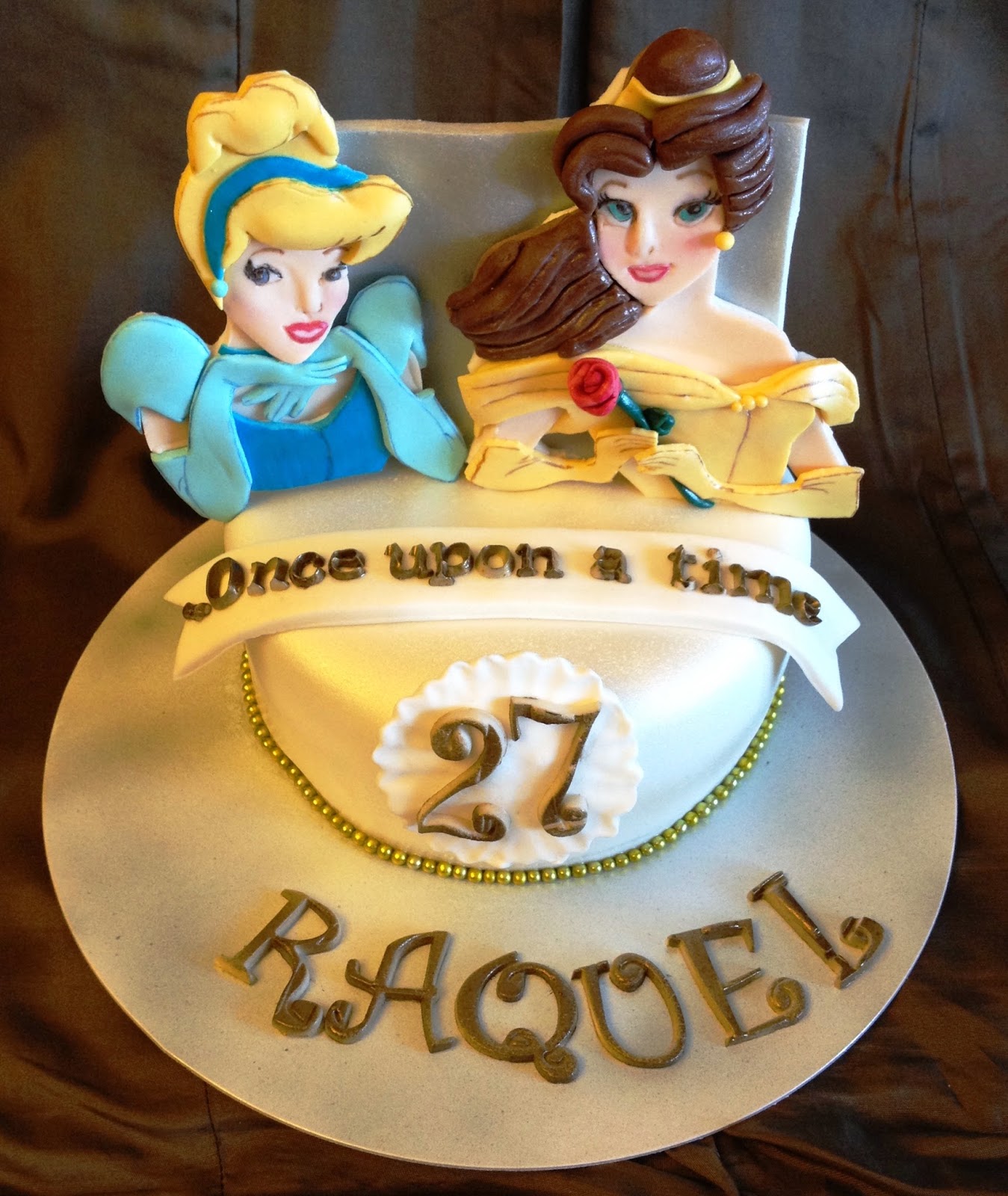 DE TARTAS ARTE: TARTAS PRINCESAS DISNEY