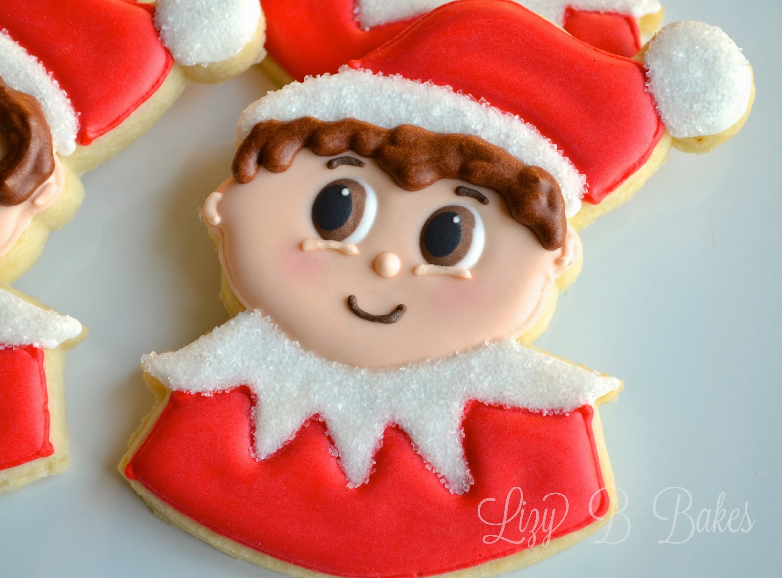 Lizy B Elf on the Shelf Cookies!