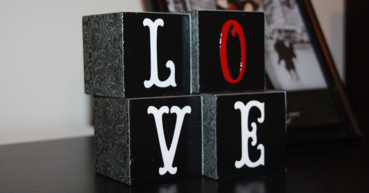 Crafting With Heart Love Blocks