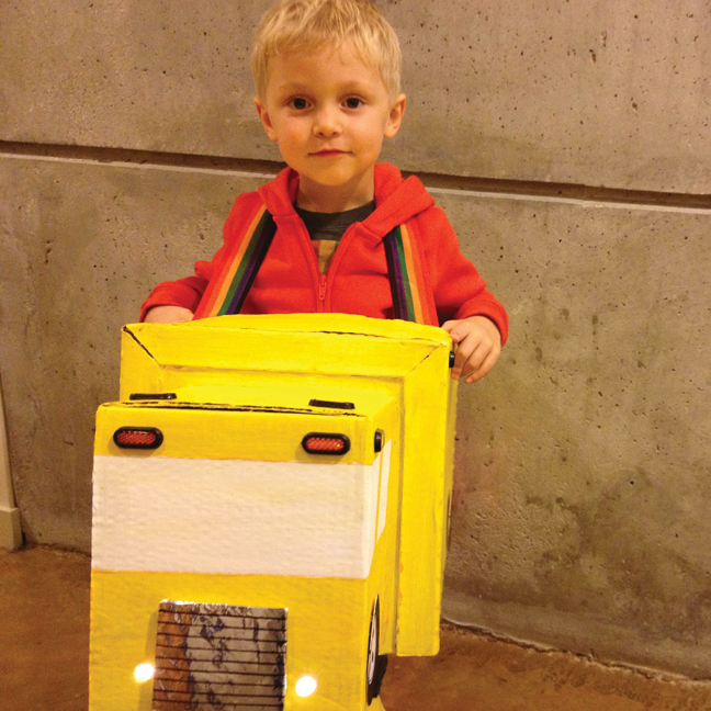 windy's old blog making a truck costume