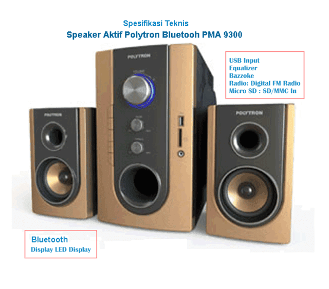 Harga Speaker Aktif Polytron PMA 9300 Bluetooth Terkini Harga Speaker