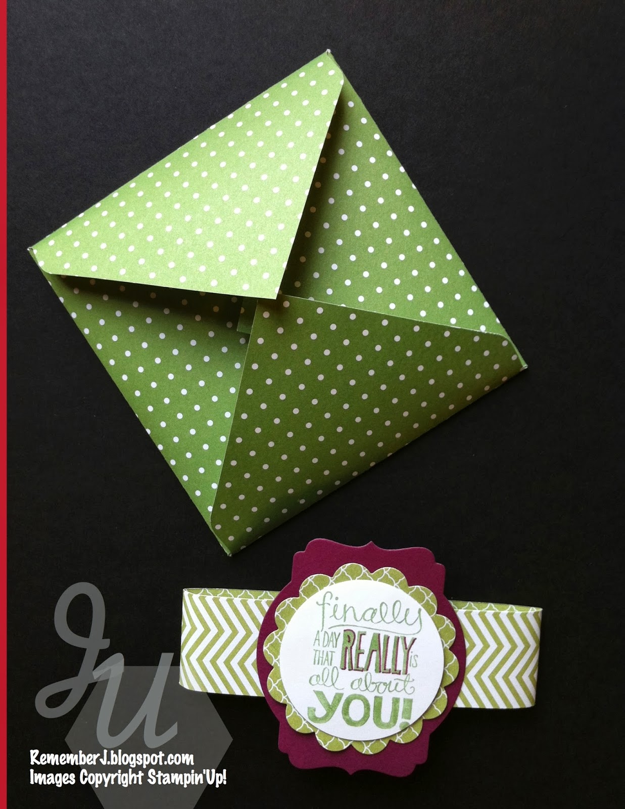 Stamp a Blessing Stampin'Up! Envelope Punch Board