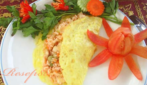 Resep Untuk Membuat Nasi Goreng Bungkus Telur Nasi Goreng Bungkus Telur