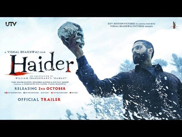 Watch Haider Movie Trailer (Official) | Shahid Kapoor & Shraddha Kapoor